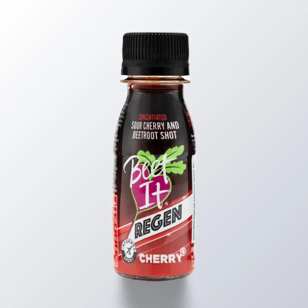 Beet It Sport Regen Cherry+ Shot 70 ml – sportstilskud til udholdenhedsatleter