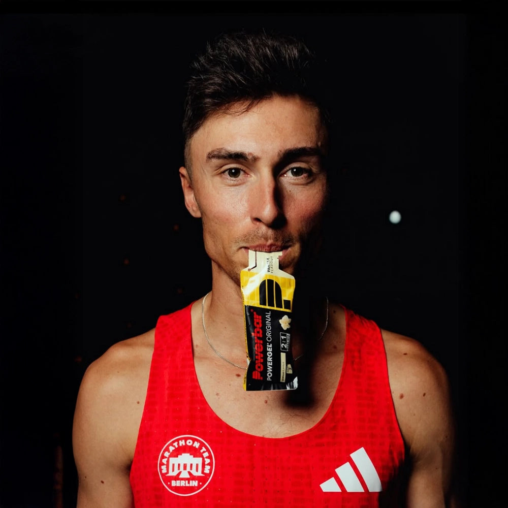 PowerBar PowerGel Vanilla – sports gel uden koffein til løb, cykling og triatlon