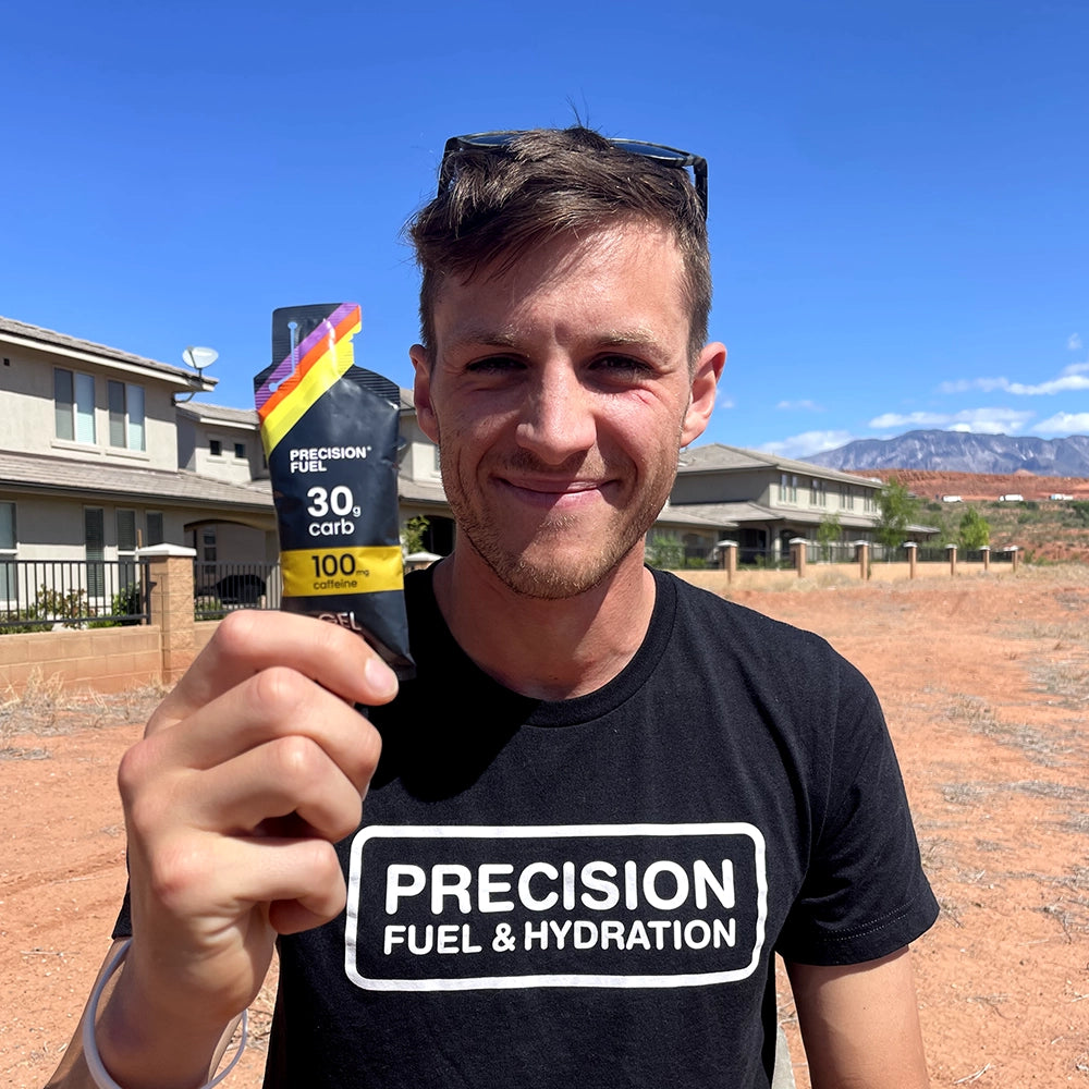 Precision Fuel 30 Caffeine Gel – udholdenhedsgel med koffein til fokus og energi