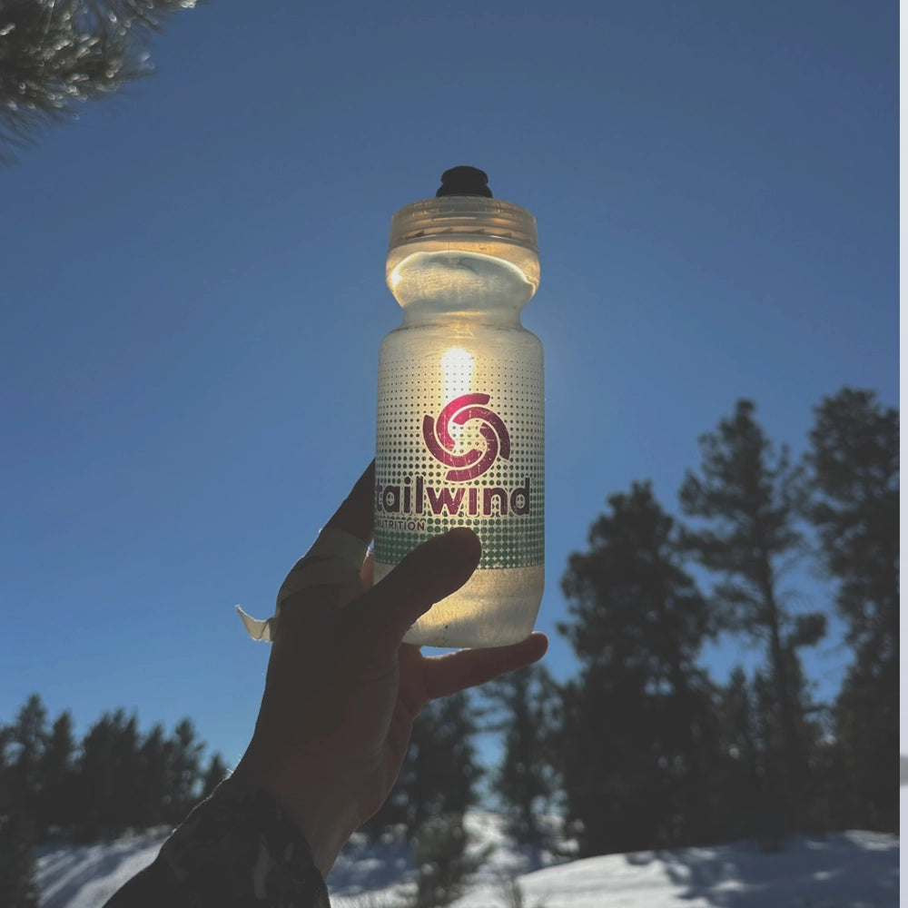 Løber med Tailwind Endurance Fuel Lemon – frisk energi under træning