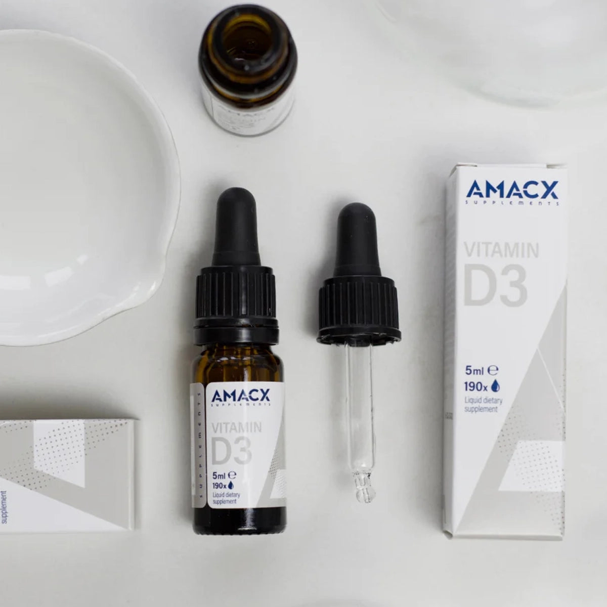 Amacx D3 190 dråber – dagligt tilskud til restitution og præstation