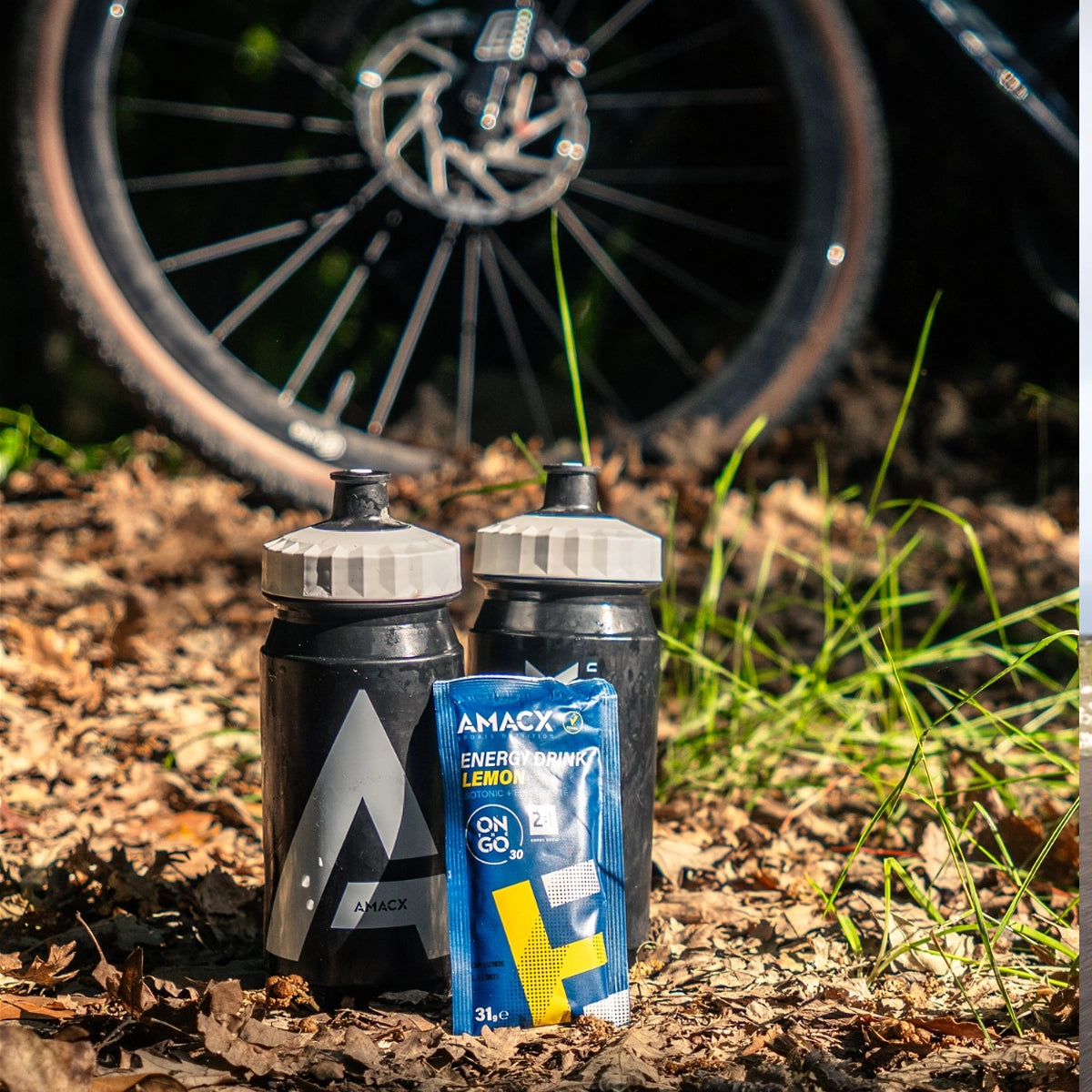 Amacx Energy Drink Lemon / 1 kg – sportsernæring til lange ture og løb