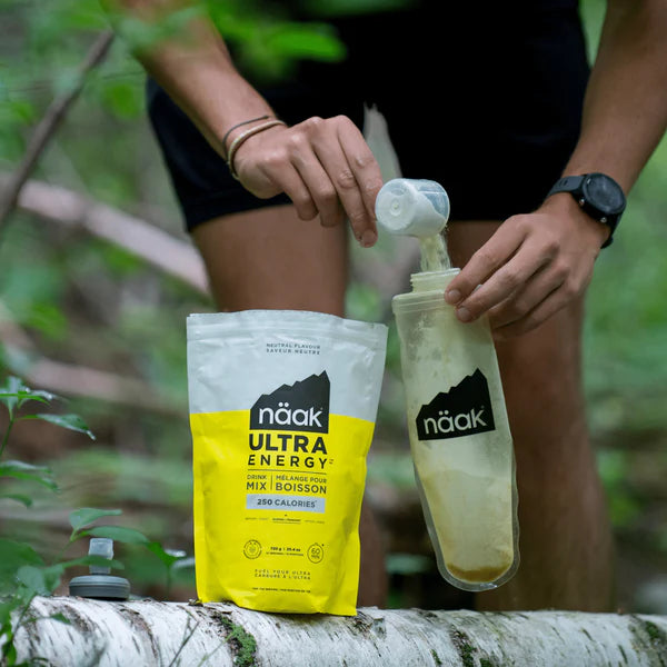 näak Ultra Energy Drink Mix – Neutral smag med kulhydrater & protein for langvarig energi