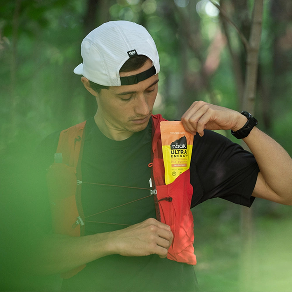 näak Ultra Energy Drink Mix Peach Apricot – portionspose med frugtig smag