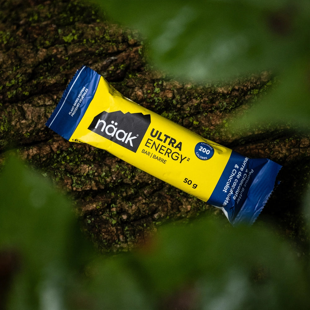 näak Ultra Energy Bar Peanut Butter + Chocolate – snack til løbere og cyklister
