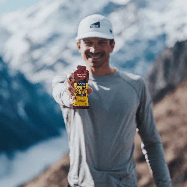 näak Ultra Energy Gel Salted Maple – energigel med 27 g kulhydrat pr. portion