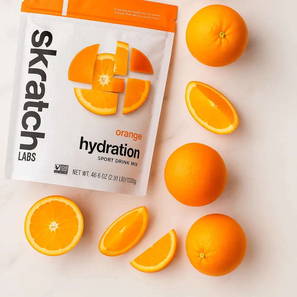Skratch Labs Hydration Sport Drink Mix Orange – elektrolyt-drik med frisk appelsinsmag