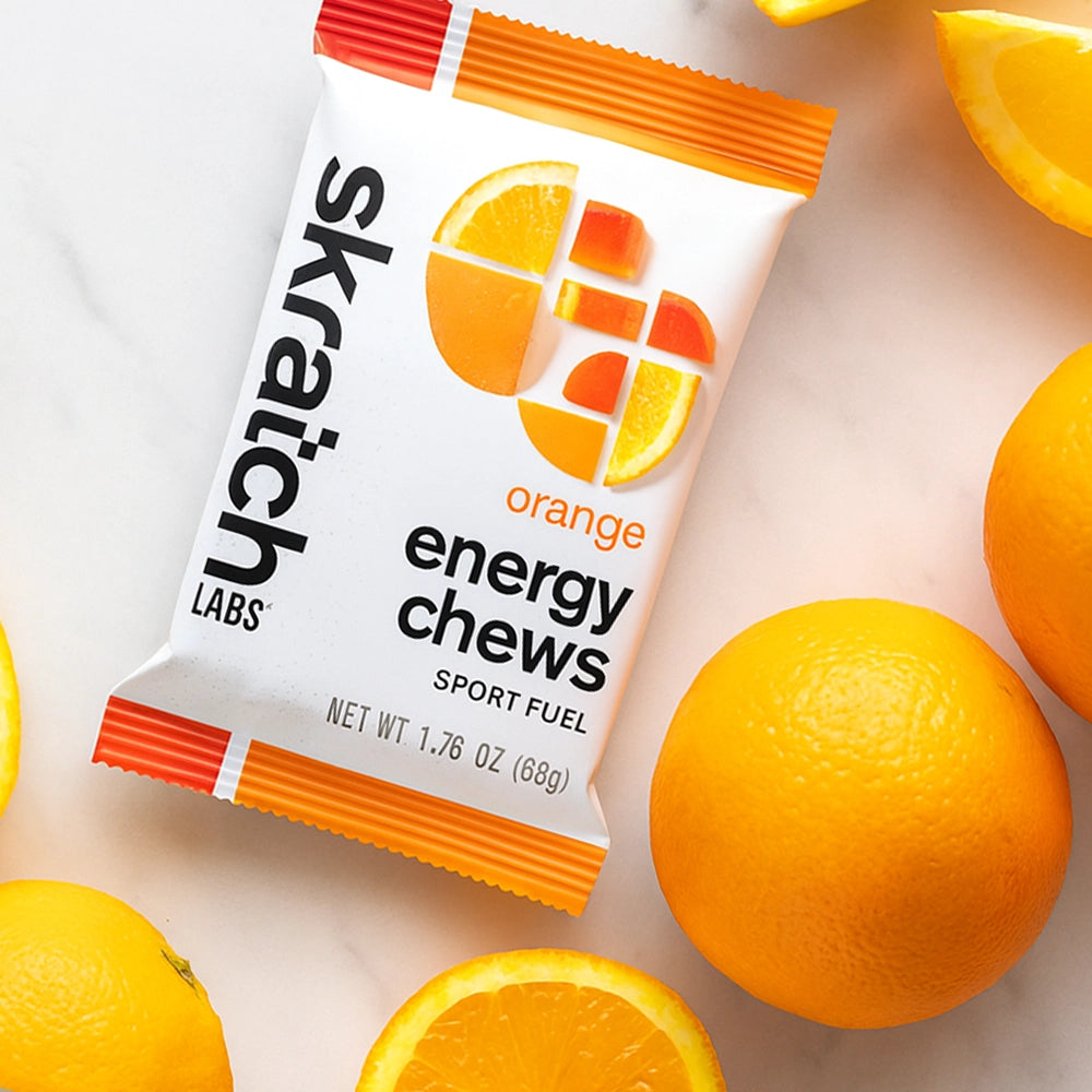 Skratch Labs Energy Chews Orange – energi-chews med appelsinsmag