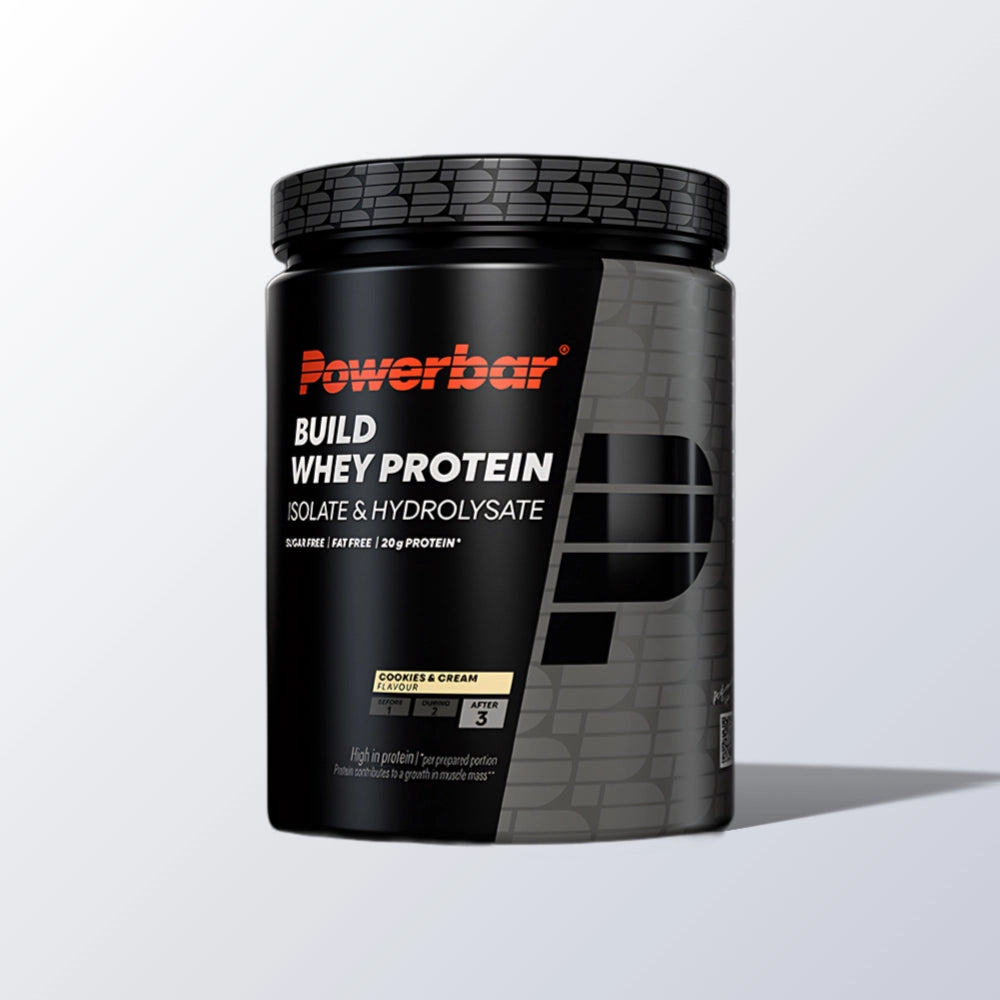 powerbar whey isolate hydrolysate cookies cream 21 portioner produktbillede