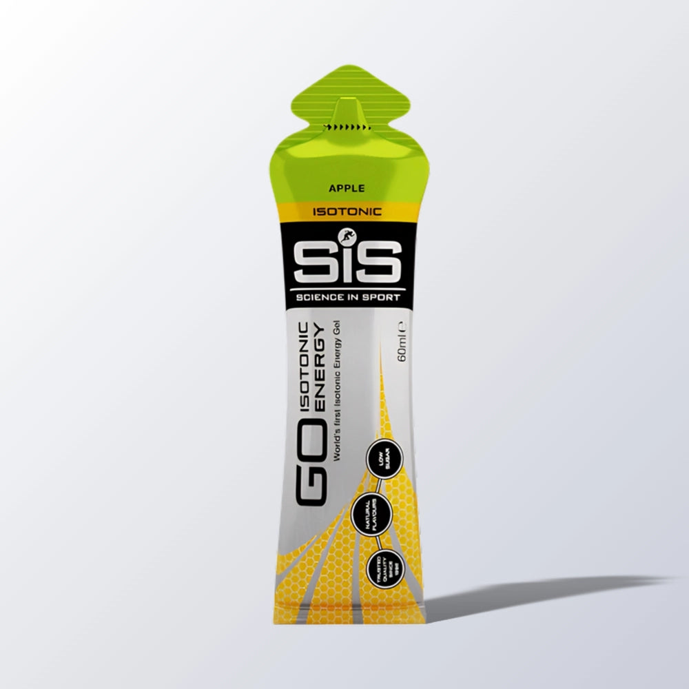SiS GO Isotonic Energy Gel Apple 1 portion produktbillede – 22 g kulhydrat