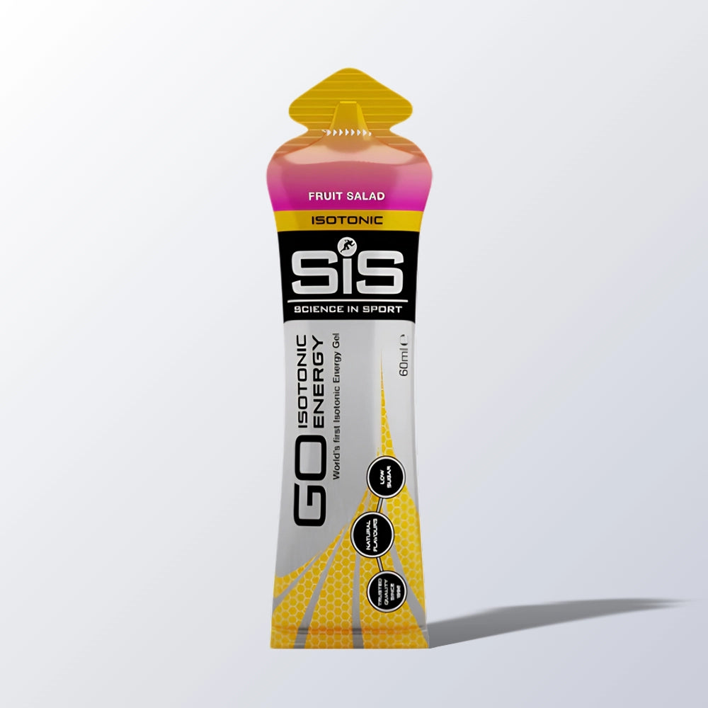 SiS GO Isotonic Energy Gel Fruit Salad 1 portion produktbillede – 22 g kulhydrat