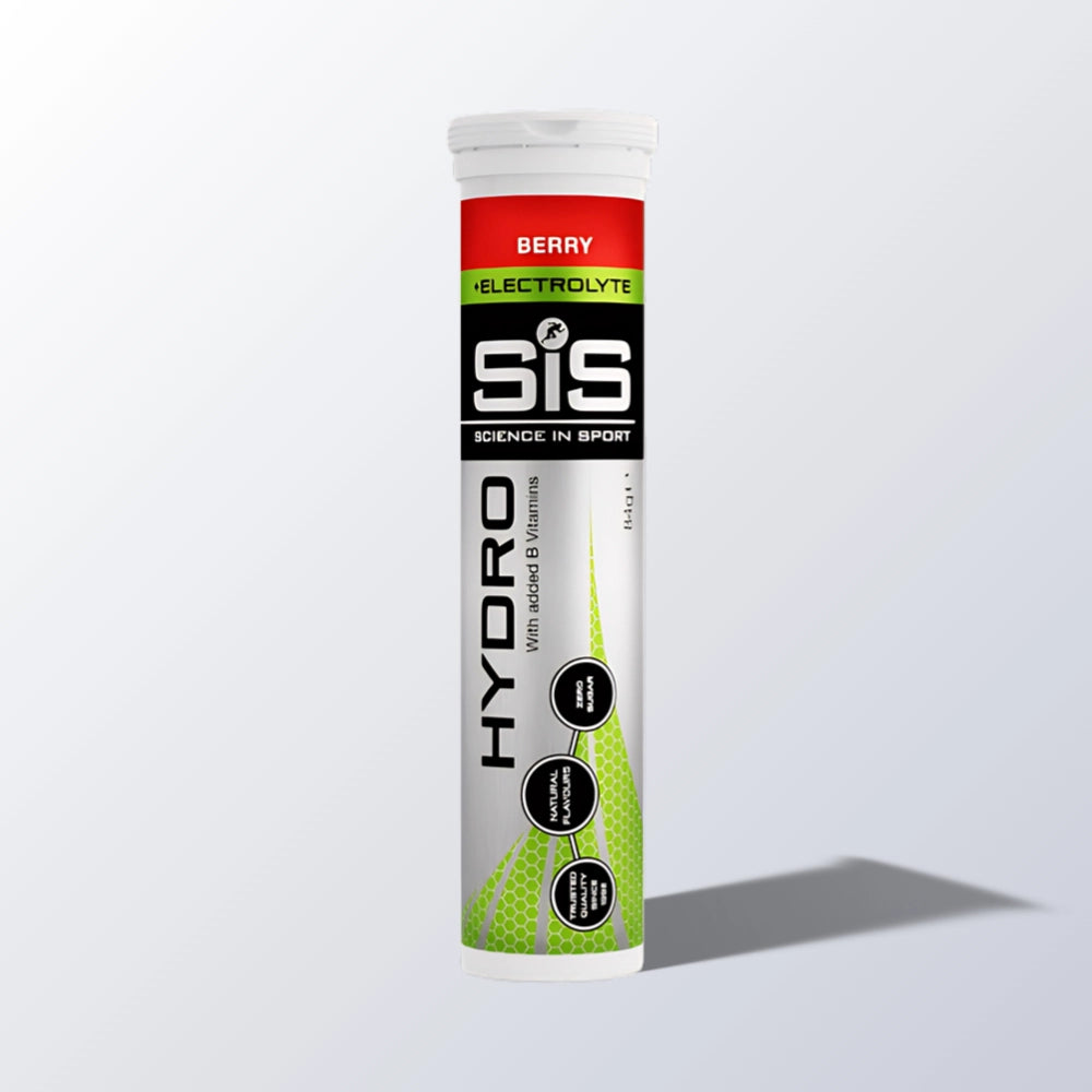 SiS Hydro Tabs Berry 20 portioner produktbillede – elektrolytter til væskebalance