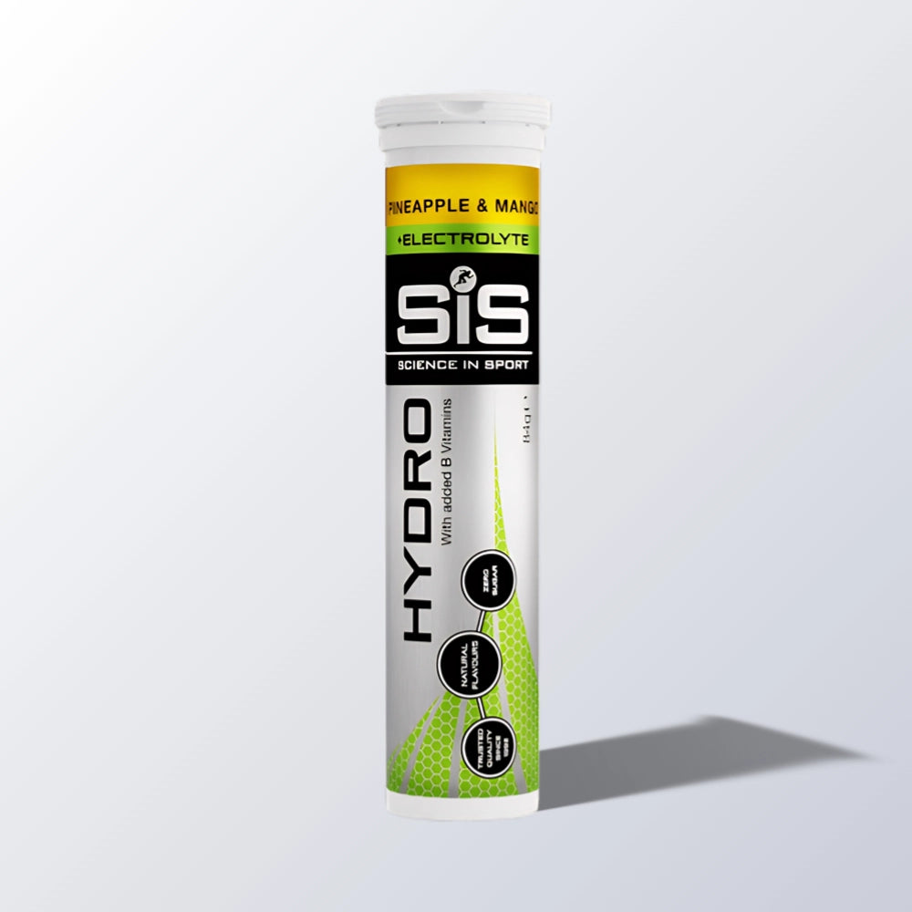 SiS Hydro Tabs Pineapple + Mango 20 portioner produktbillede – elektrolytter til hydrering