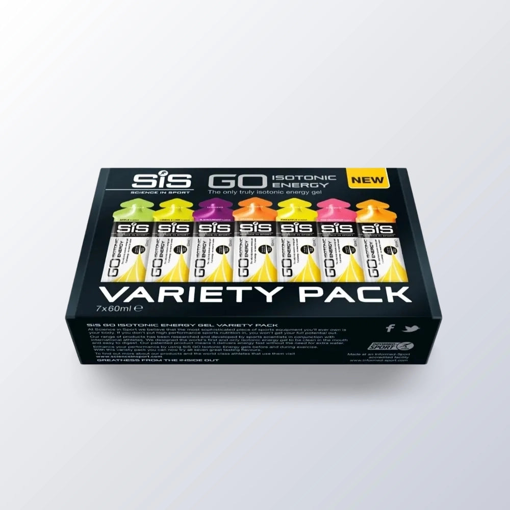 SIS GO Isotonic Energy Gel | Mix / 7 portioner