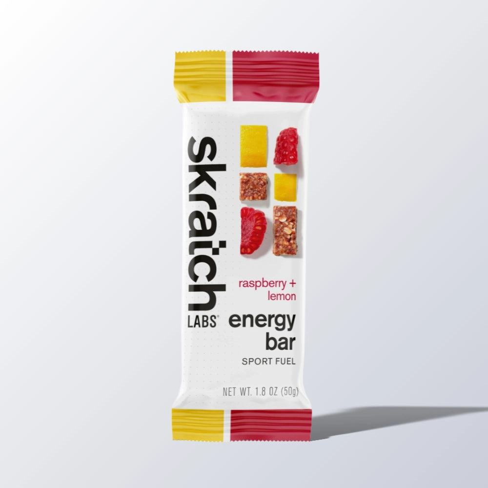 Skratch Labs Sport Fuel Bar Raspberry Lemon 1 portion – emballage