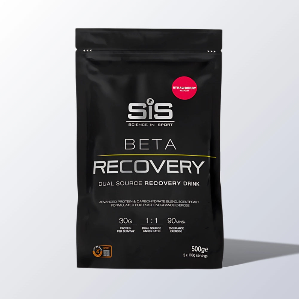 sis beta recovery strawberry 5 portioner produktbillede