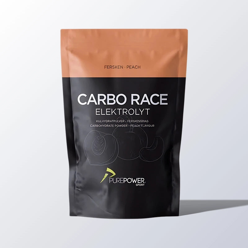 PurePower Carbo Race Elektrolyt Fersken