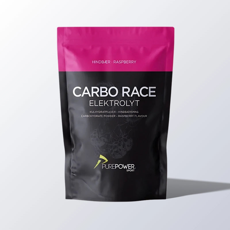 PurePower Carbo Race Elektrolyt Hindbær