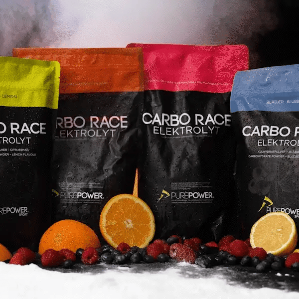 PurePower Carbo Race – Kulhydrat-elektrolyt drik med hyldeblomstsmag