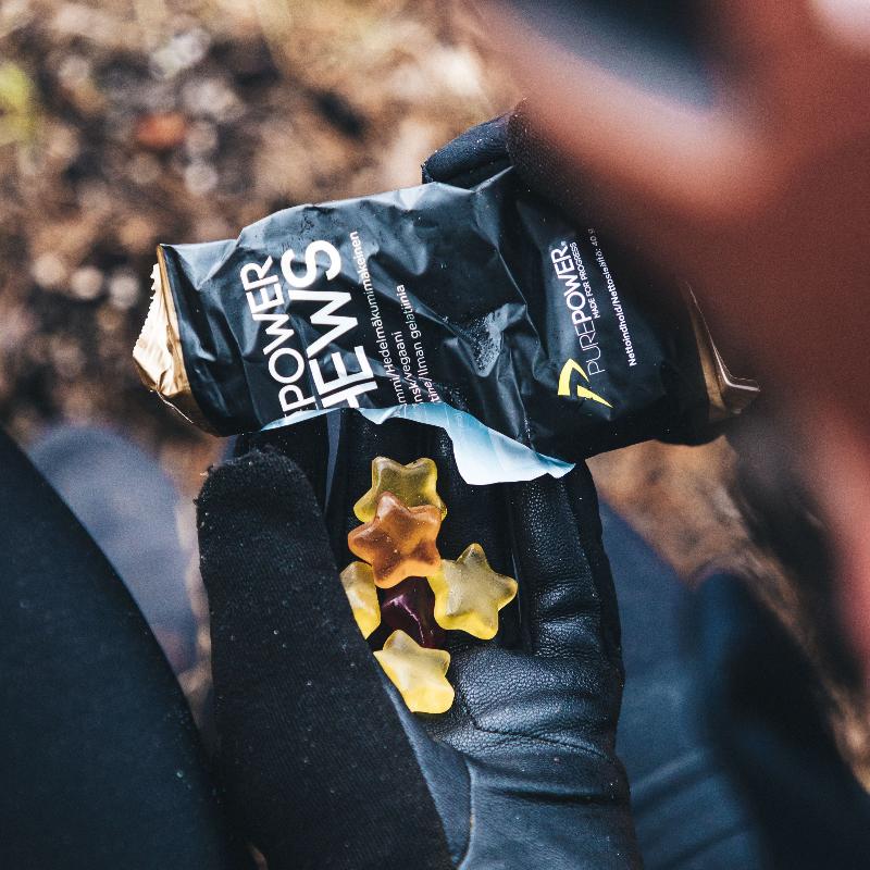 PurePower Chews Frugtmix | Elektrolyt-chews til udholdenhedssport & performance