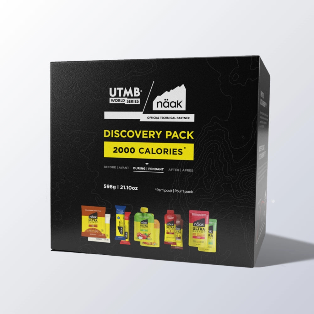 näak UTMB Discovery Pack 10 portioner – energibarer, gels, pureer og drikkemikser