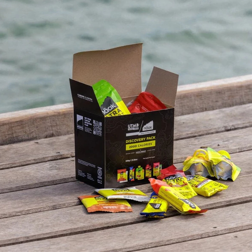 näak UTMB Discovery Pack 10 portioner – oplev Näaks fulde sortiment af smagsvarianter