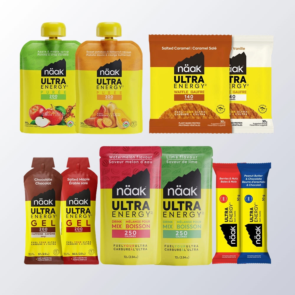 näak UTMB Discovery Pack 10 portioner – testpakke med varieret energi til udholdenhed