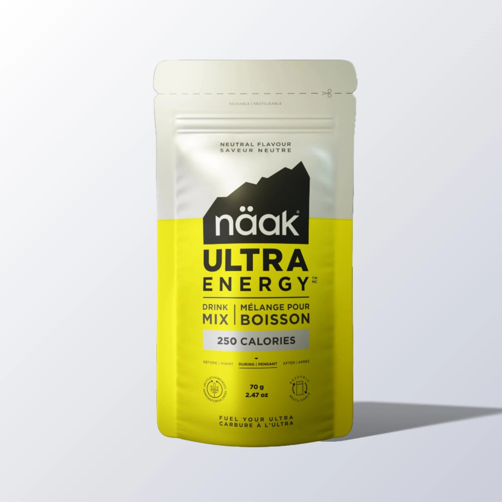 näak Ultra Energy Drink Mix Neutral – energidrik med 57 g kulhydrat pr. portion