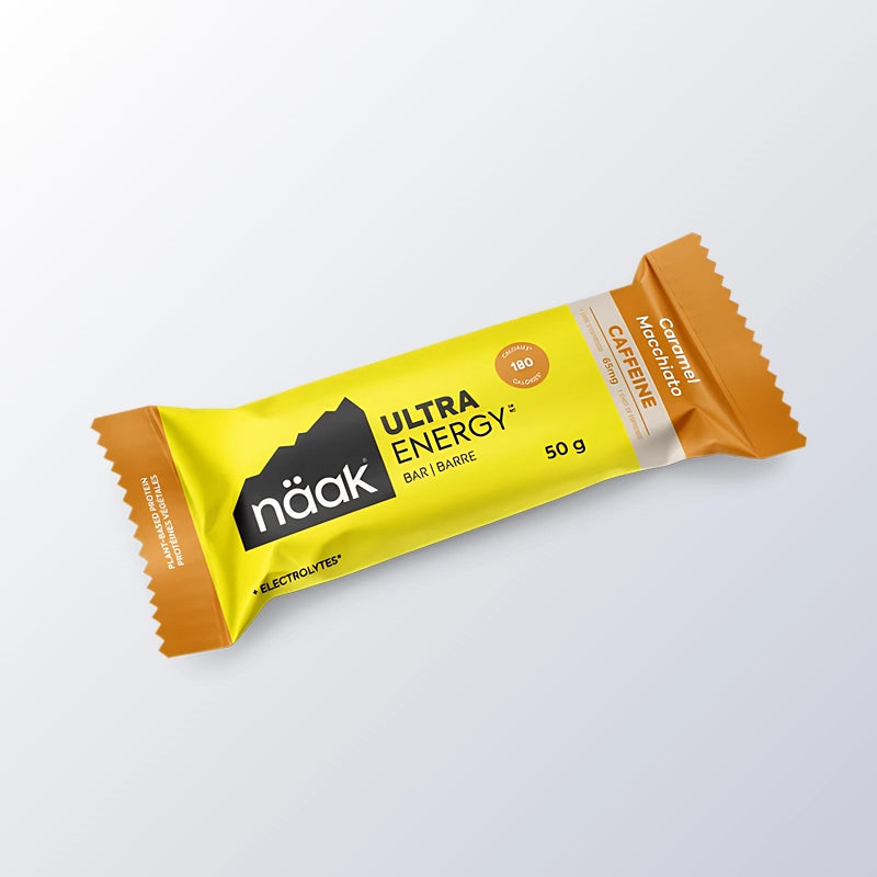 näak Ultra Energy Bar Caramel Macchiato – energibar med koffein til udholdenhed
