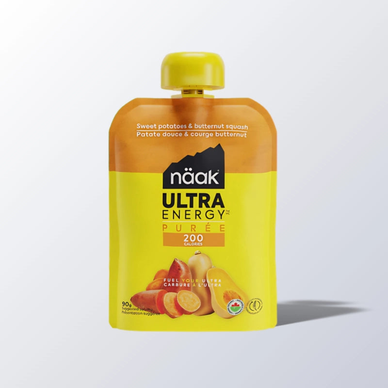 näak Ultra Energy Puree Sweet Potatoes Butternut Squash – energipuré til udholdenhedstræning