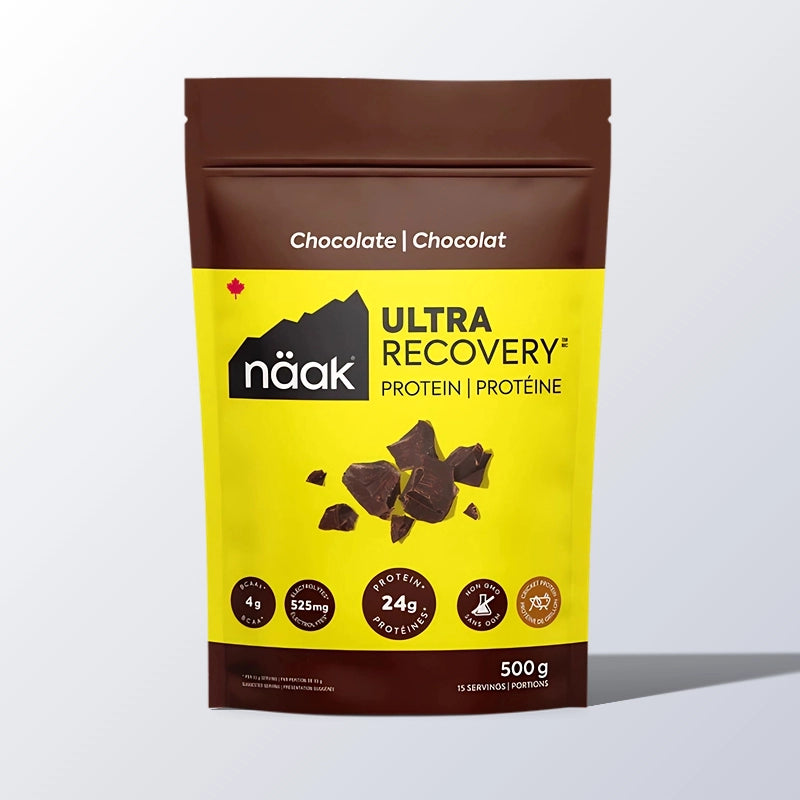 naak ultra recovery protein chocolate 15 portioner produktbillede