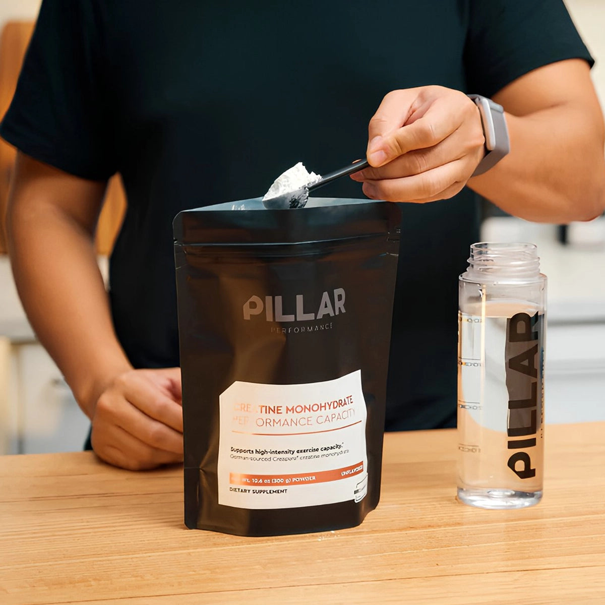 PILLAR Performance Creatine Monohydrate | 60 portioner