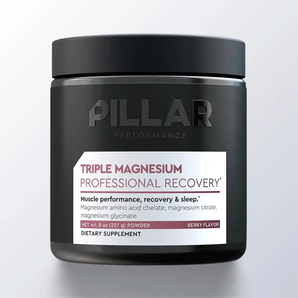 Pillar Performance Triple Magnesium | Berry / 40 portioner