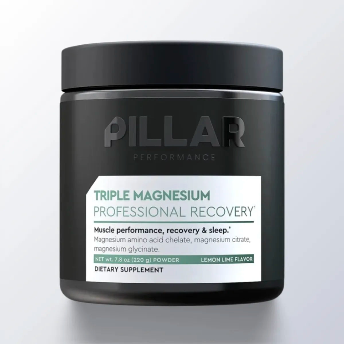 Pillar Performance Triple Magnesium | Lemon & Lime / 40 portioner