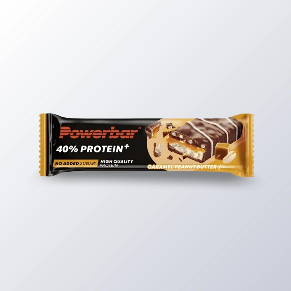 PowerBar 40% Protein+ Crisp Bar | Caramel Peanut butter