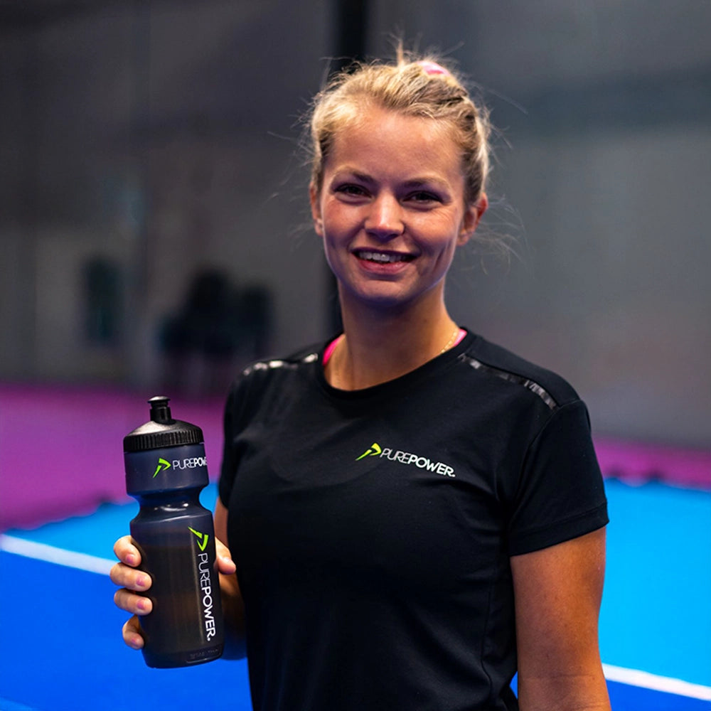 Løber holder PurePower Hydro Appelsin som del af sin hydreringsstrategi