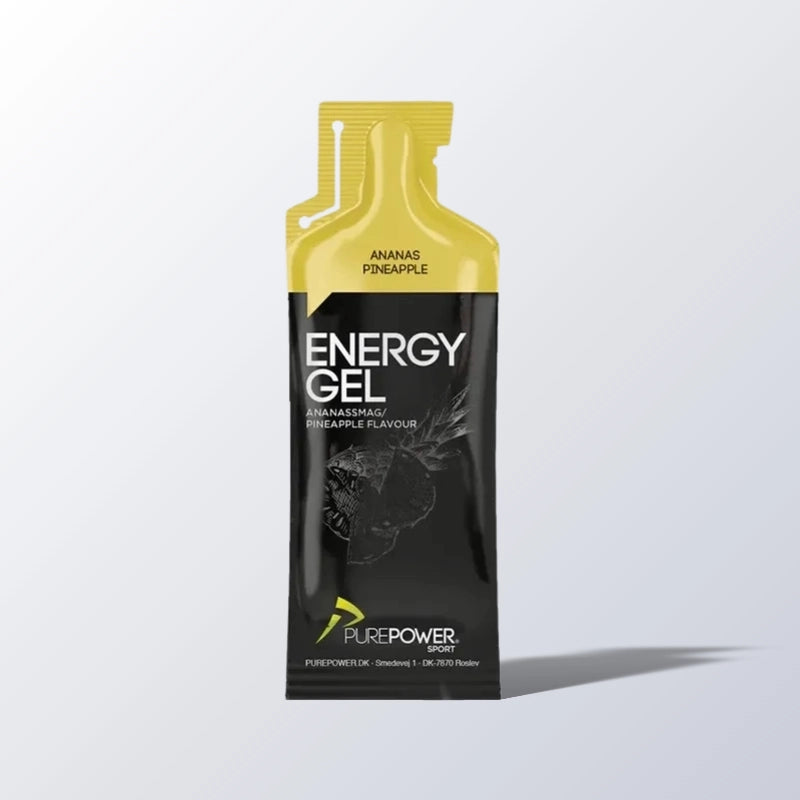 PurePower Energy Gel Ananas | Hurtig energi & 23 g kulhydrater til træning