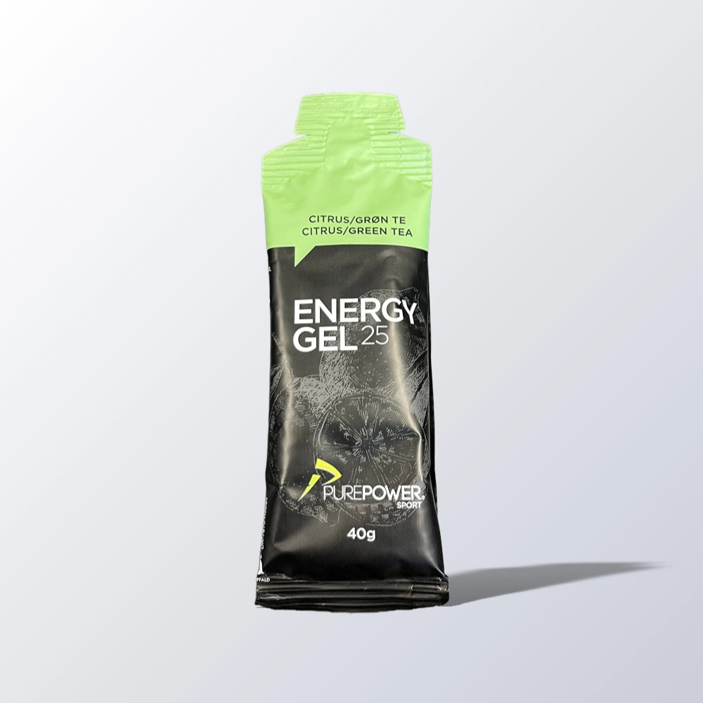PurePower Energy Gel | Citrus + Grøn te / 1 portion