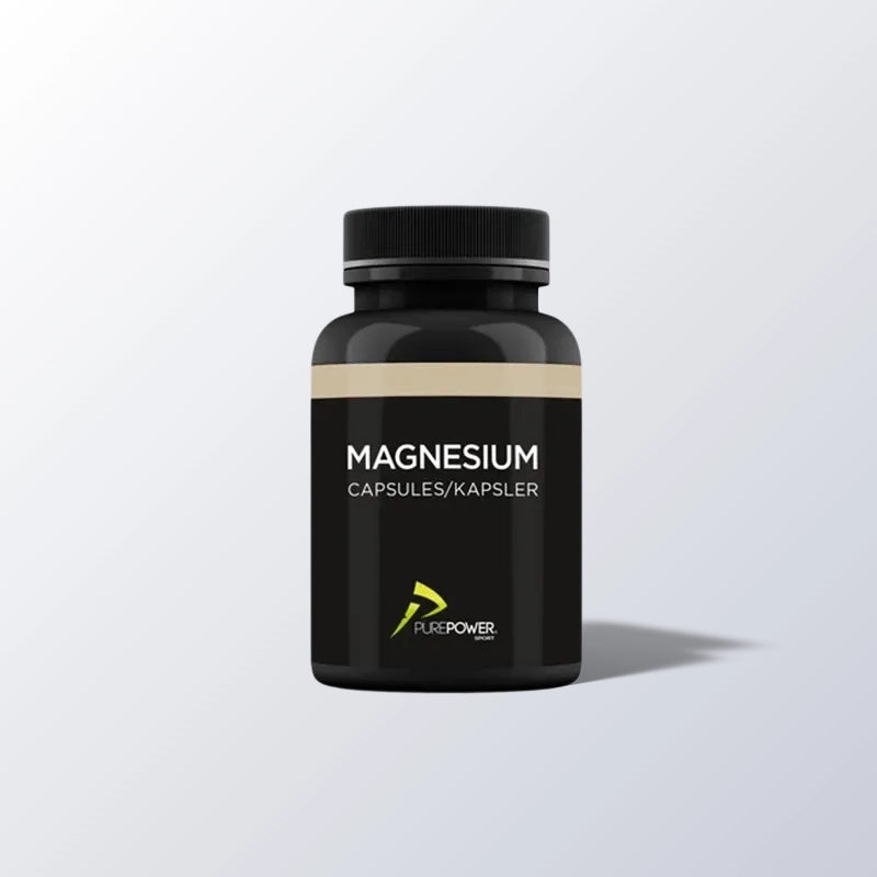 PurePower Magnesium Kapsler 90 stk | Støt muskler & energi