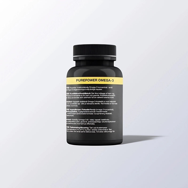 PurePower Omega-3 150 stk | Støtter restitution & velvære