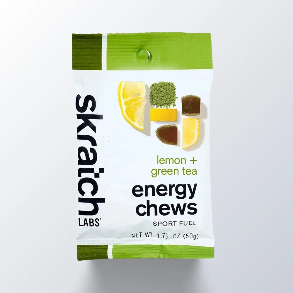 Skratch Labs Energy Chews | Lemon + Green Tea