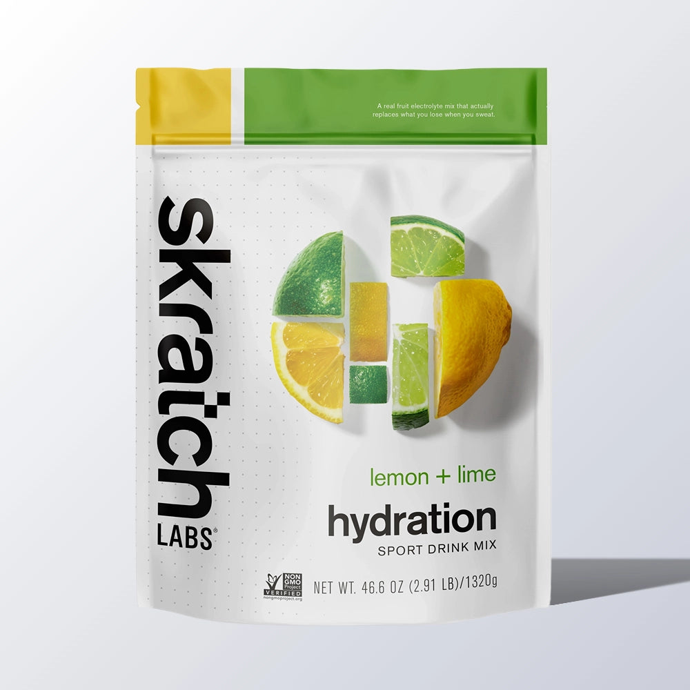 Skratch Labs Hydration Sport Drink Mix Lemon Lime 60 portioner – pose