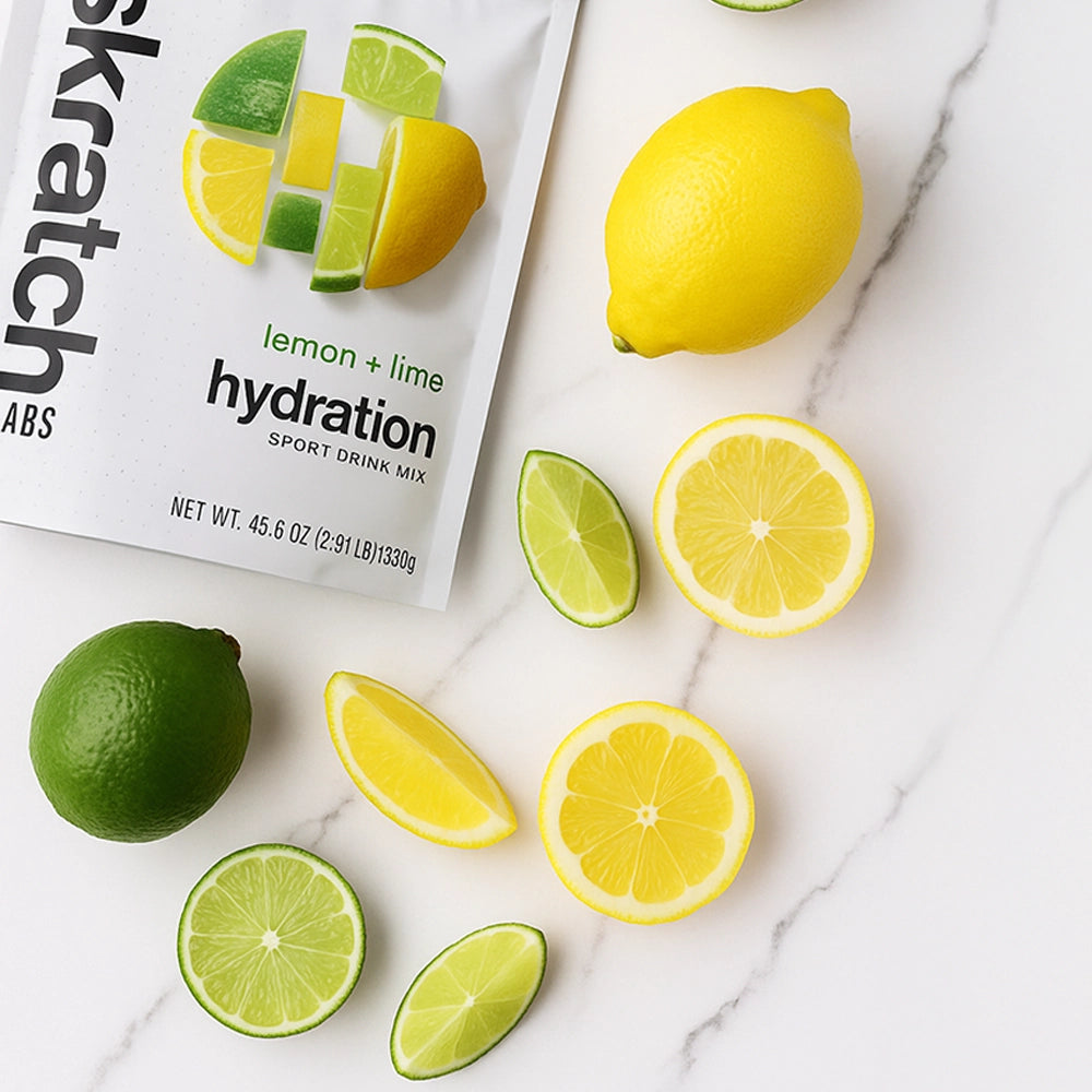 Skratch Labs Hydration Sport Drink Mix Lemon Lime – frisk drik med ægte frugt