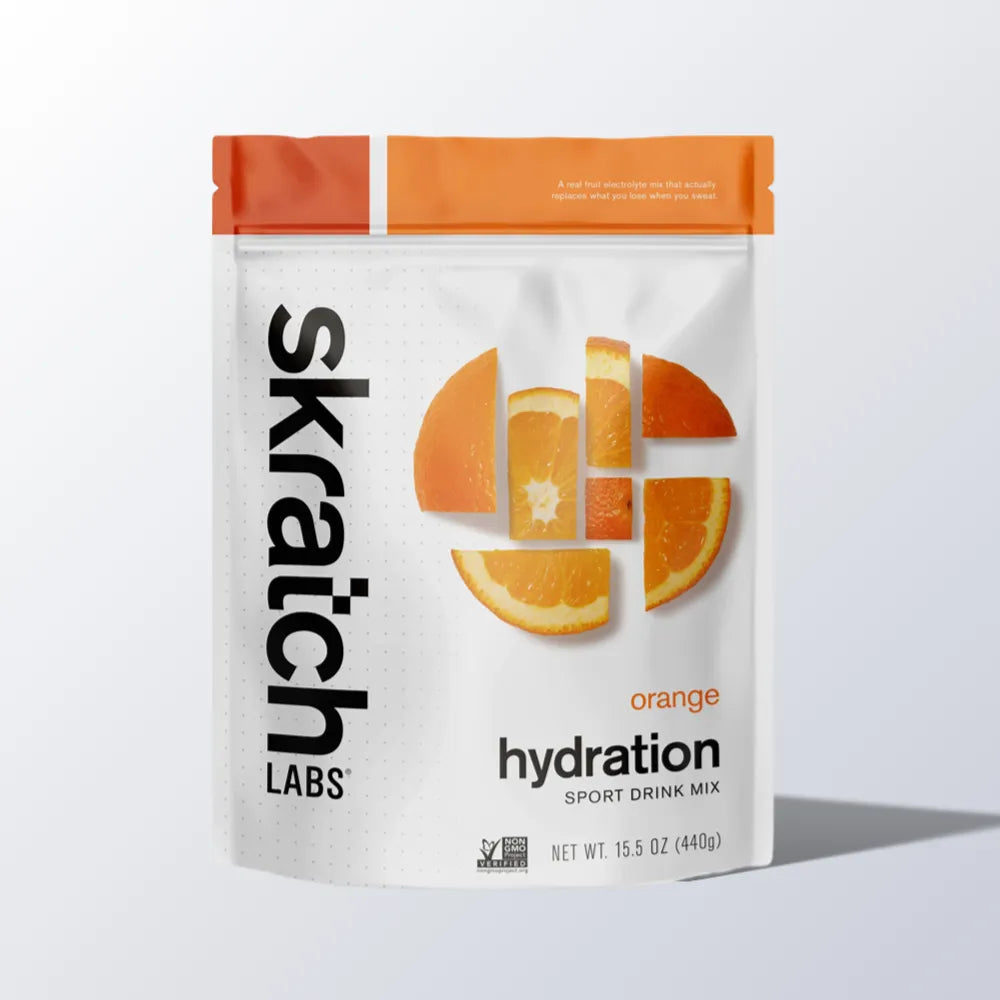 Skratch Labs Hydration Sport Drink Mix Orange 20 portioner – emballage