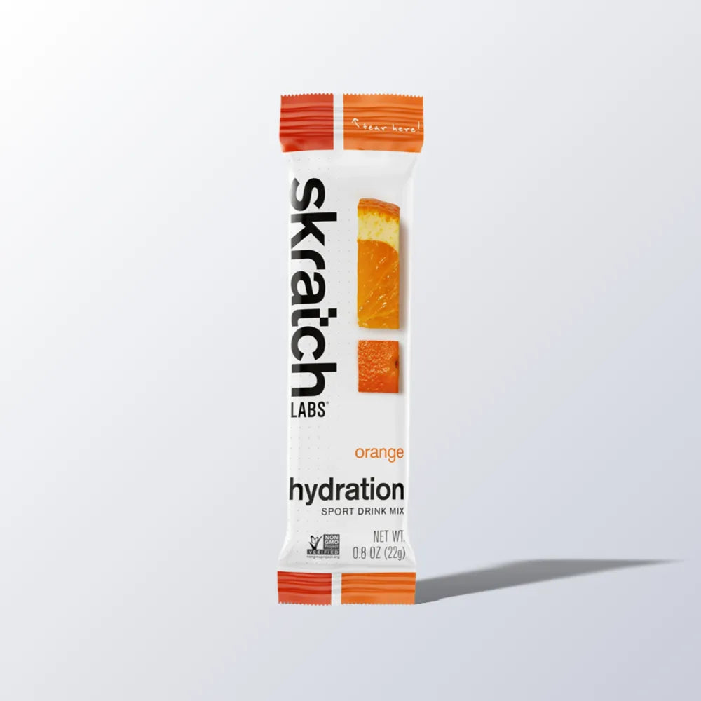 Skratch Labs Hydration Sport Drink Mix Orange 1 portion – emballage