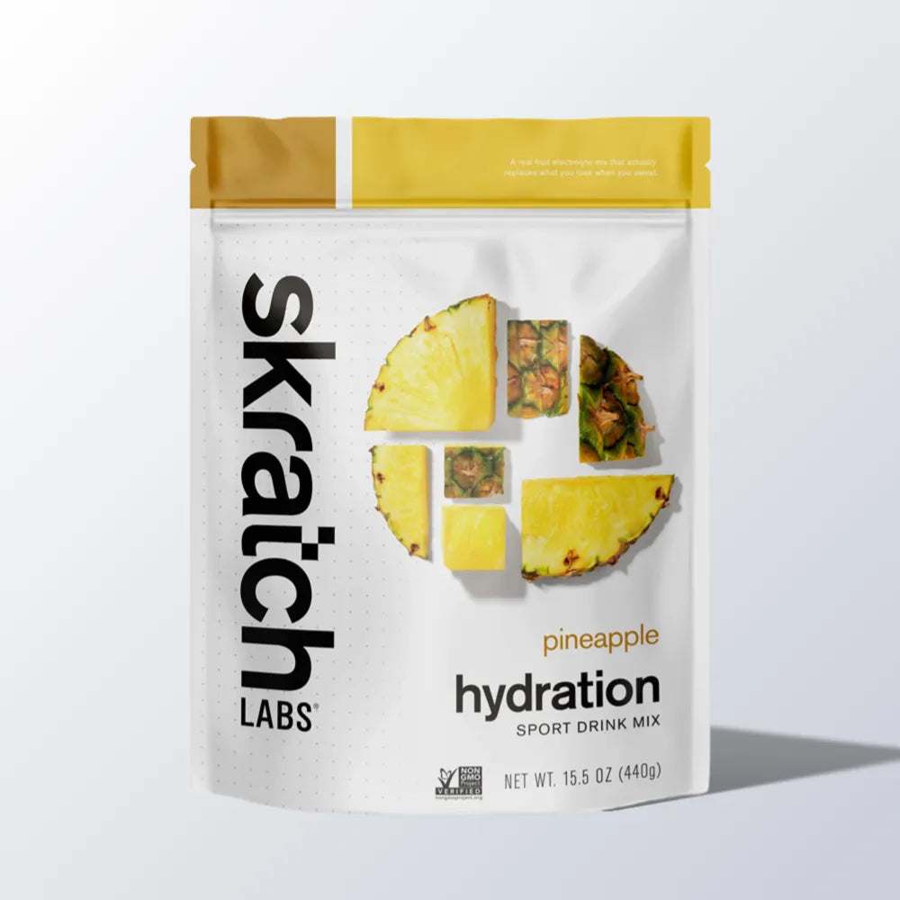 Skratch Labs Hydration Sport Drink Mix Pineapple 20 portioner – emballage