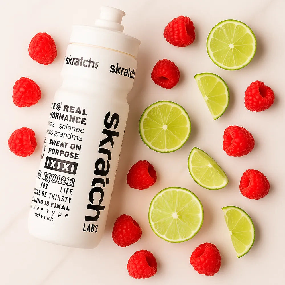Skratch Labs Hydration Sport Drink Mix Raspberry Limeade – sportsdrik med koffein og elektrolytter
