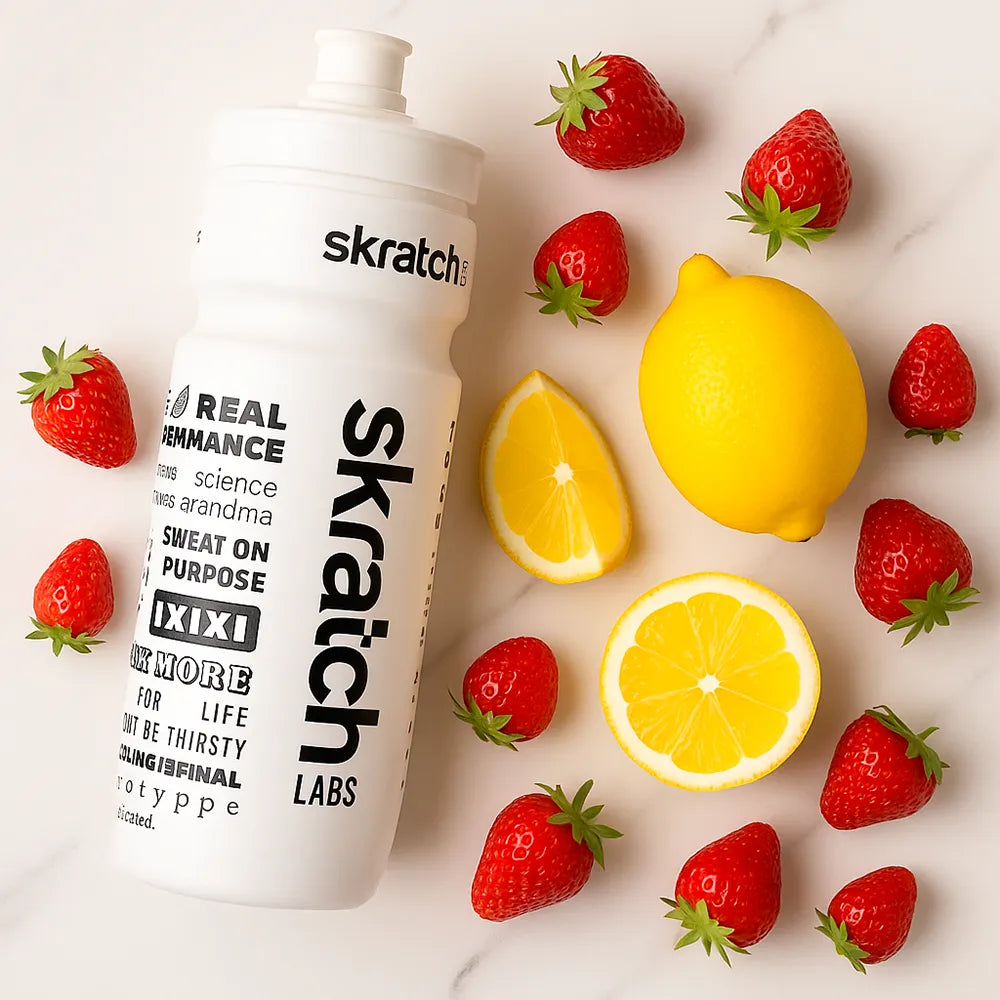 Skratch Labs Hydration Sport Drink Mix Strawberry Lemonade – sportsdrik med jordbær og citron