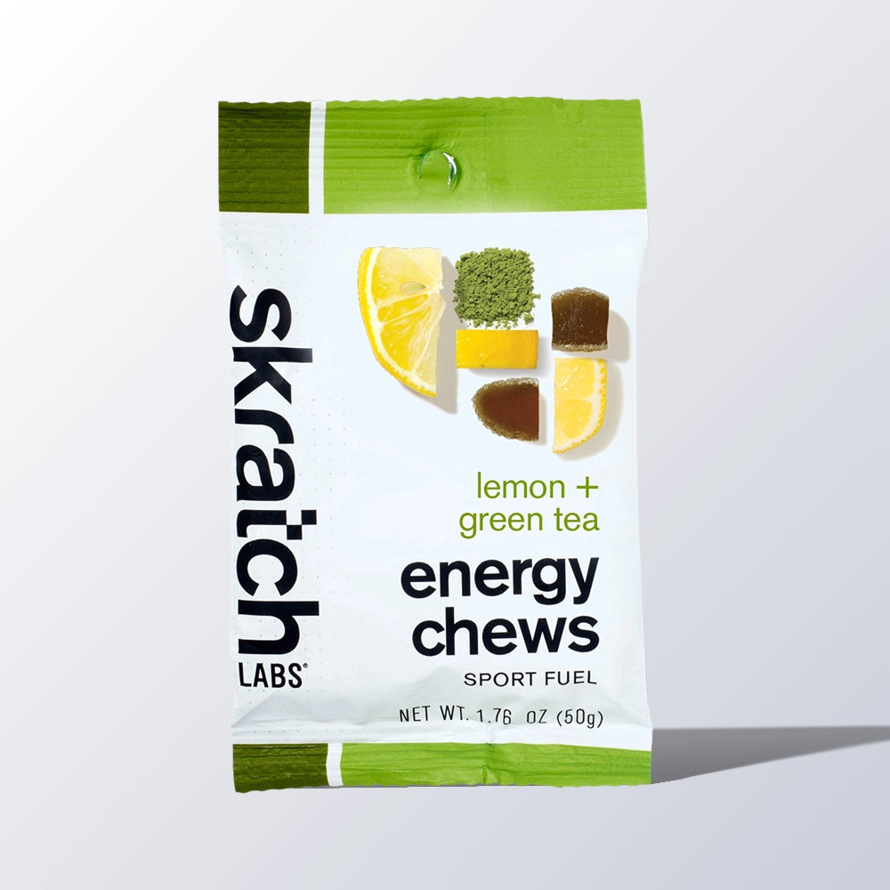 Skratch Labs Energy Chews Lemon Green Tea 1 portion – emballage