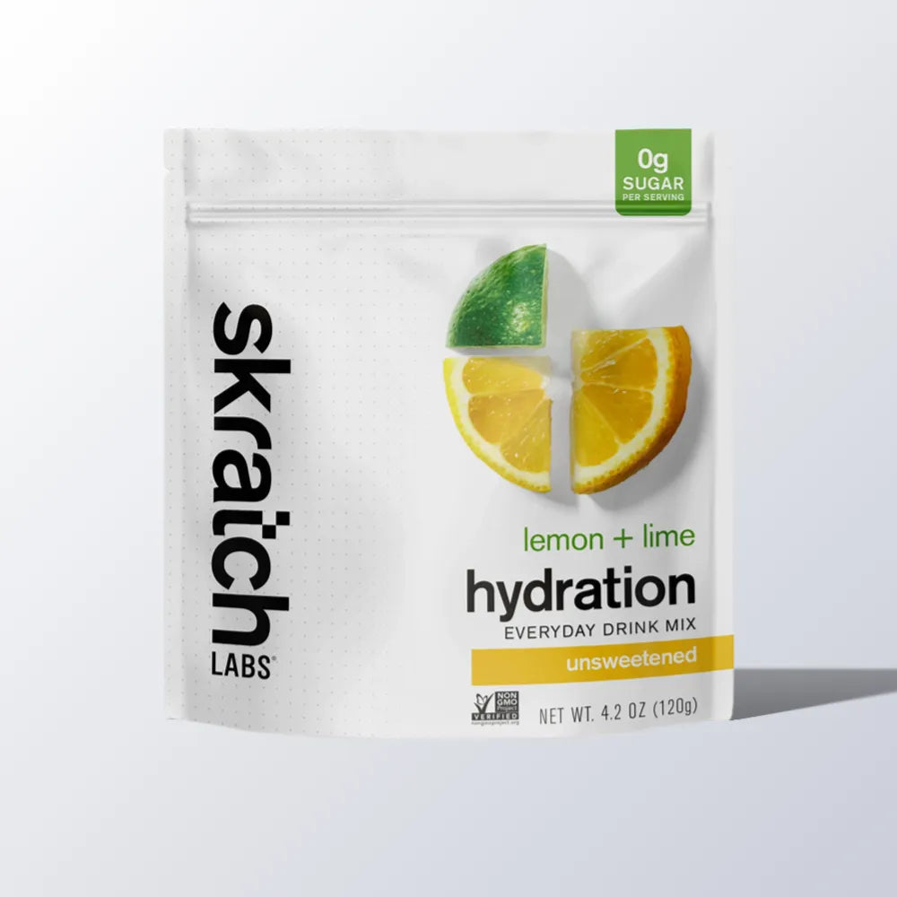 Skratch Labs Hydration Everyday Drink Mix Lemon Lime 30 portioner – emballage